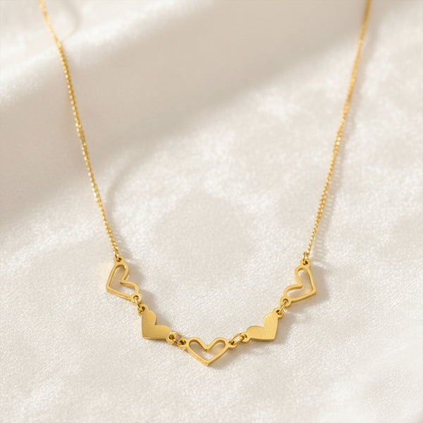 Clover Heart Necklace